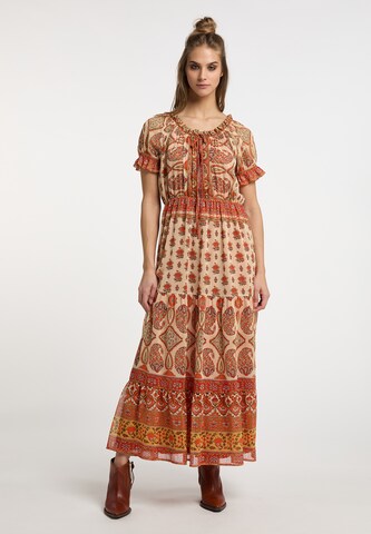 usha FESTIVAL Dress in Orange