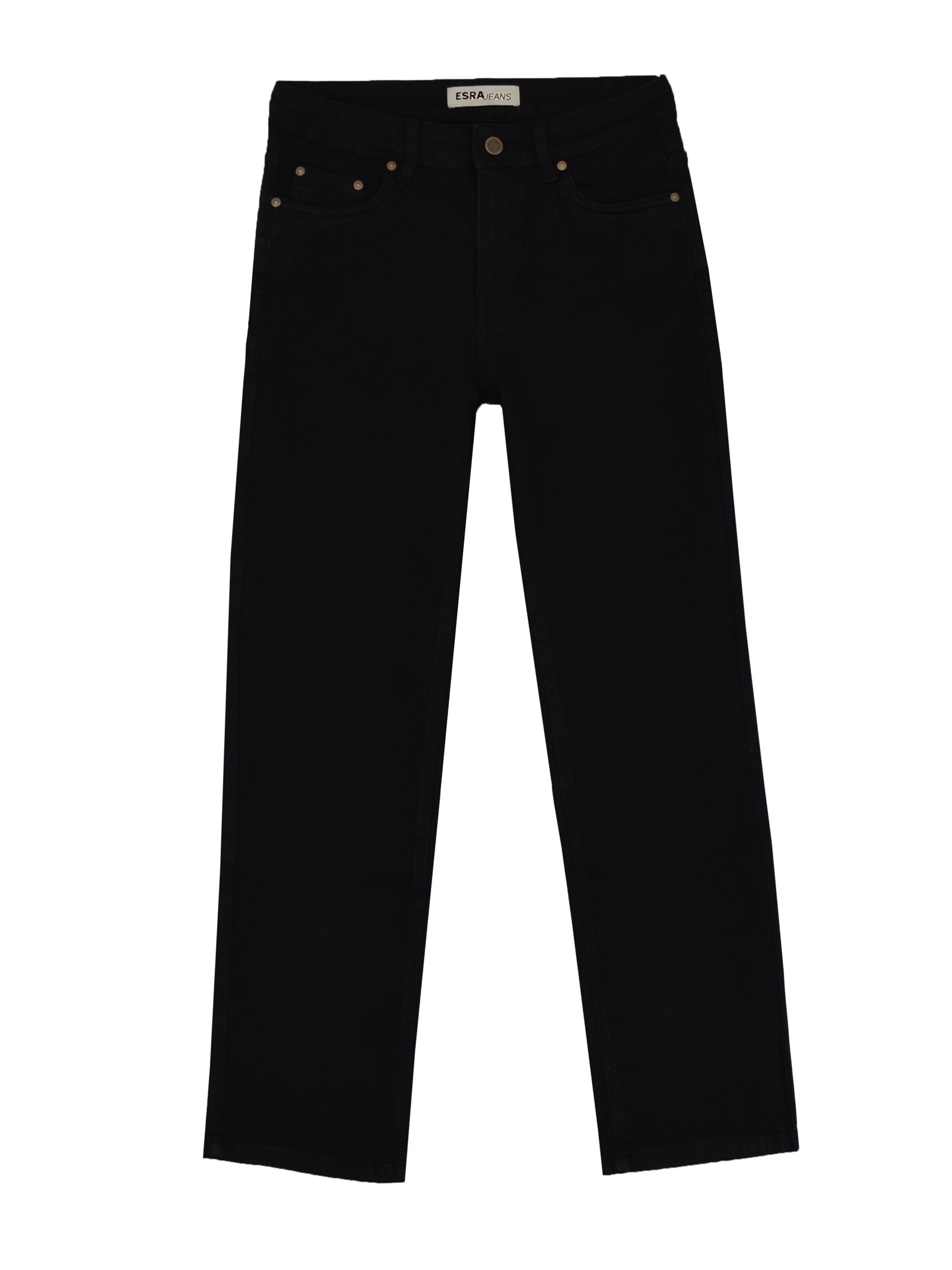 ESRA Regular Jeans‌‌‌‌‌‌‌‌ in Schwarz: Vorderseite