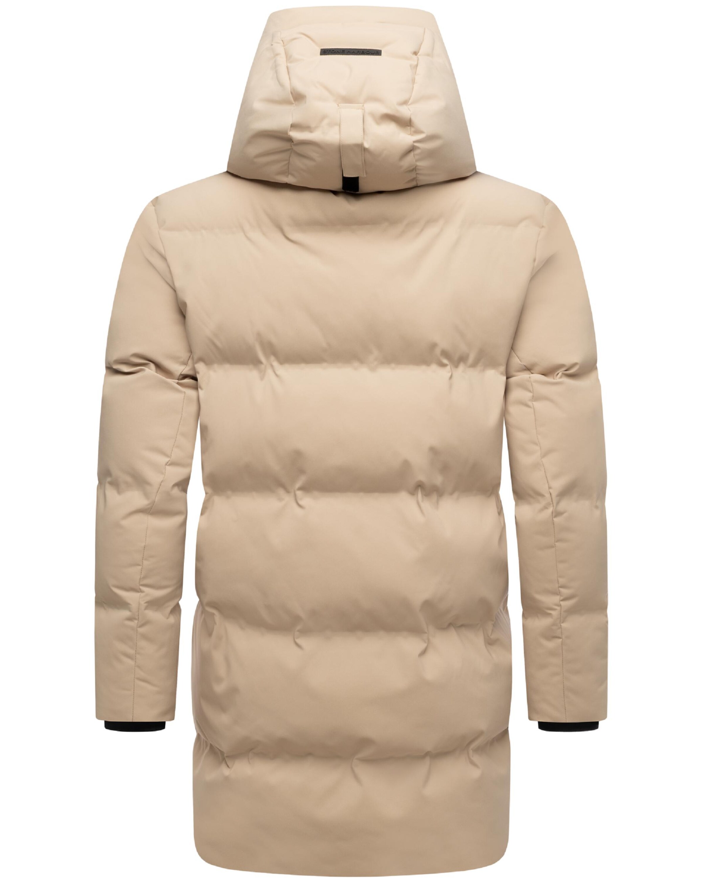 STONE HARBOUR Wintermantel 'Darianoo XX' in Beige