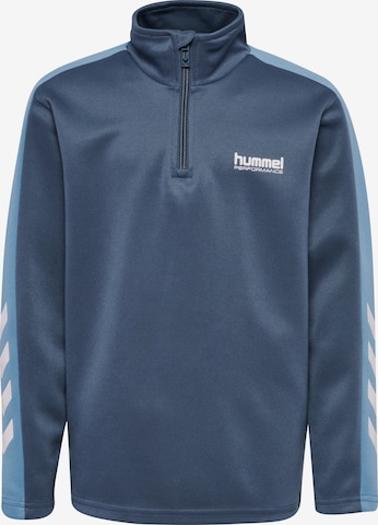 Hummel Sports sweatshirt in Blue: front