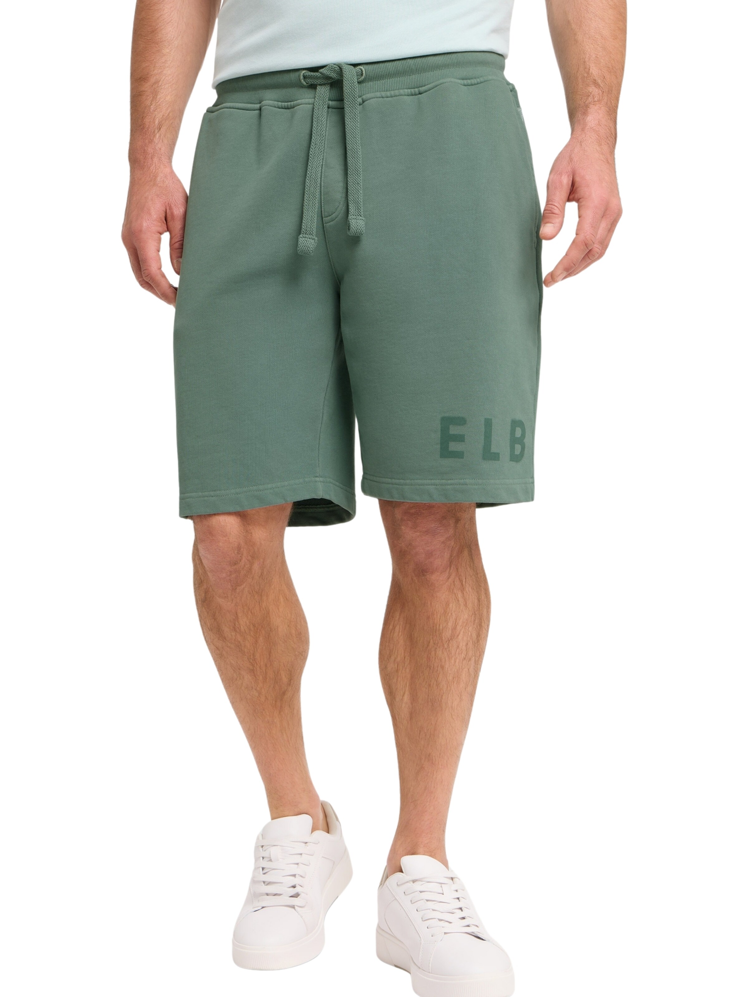 Elbsand Loose fit Trousers 'Malvis' in Green: front