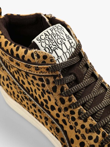 Scalpers Sneakers hoog in Zwart