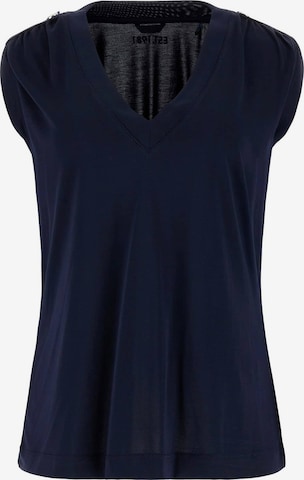 GUESS Top in Blue: front