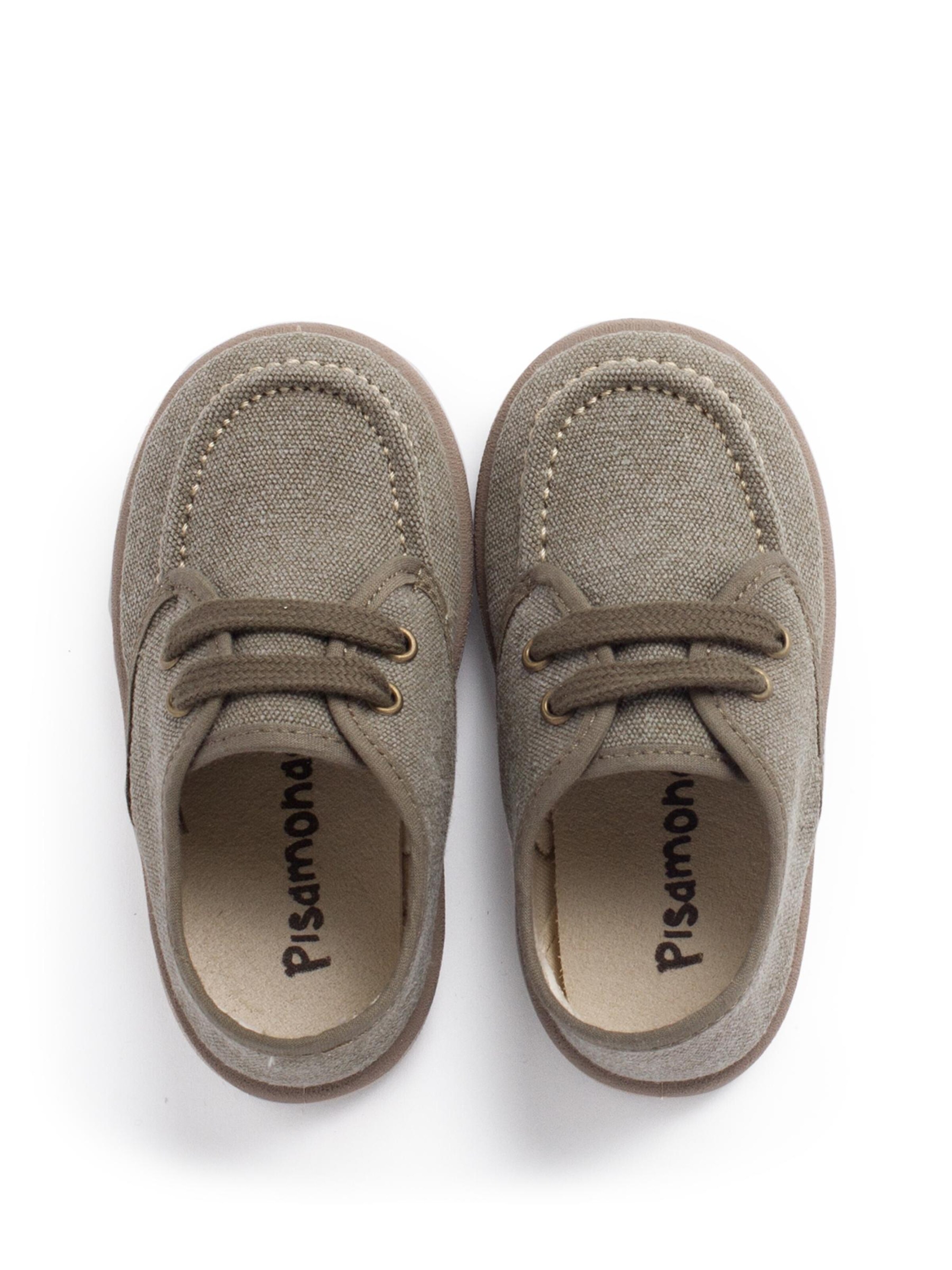 Scarpa bassa di Pisamonas in verde