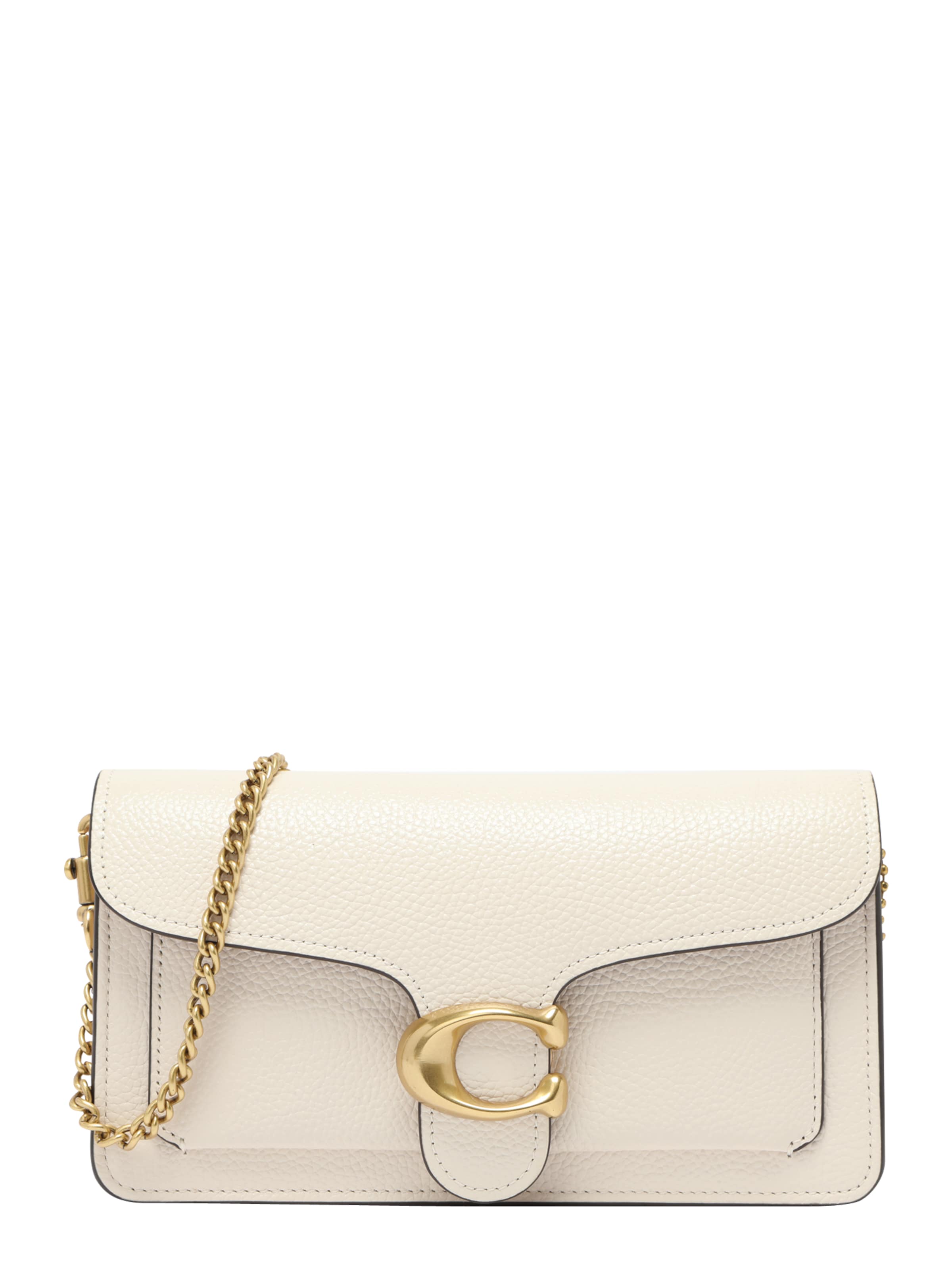 COACH Skuldertaske 'TABBY CHAIN CLUTCH' i hvid