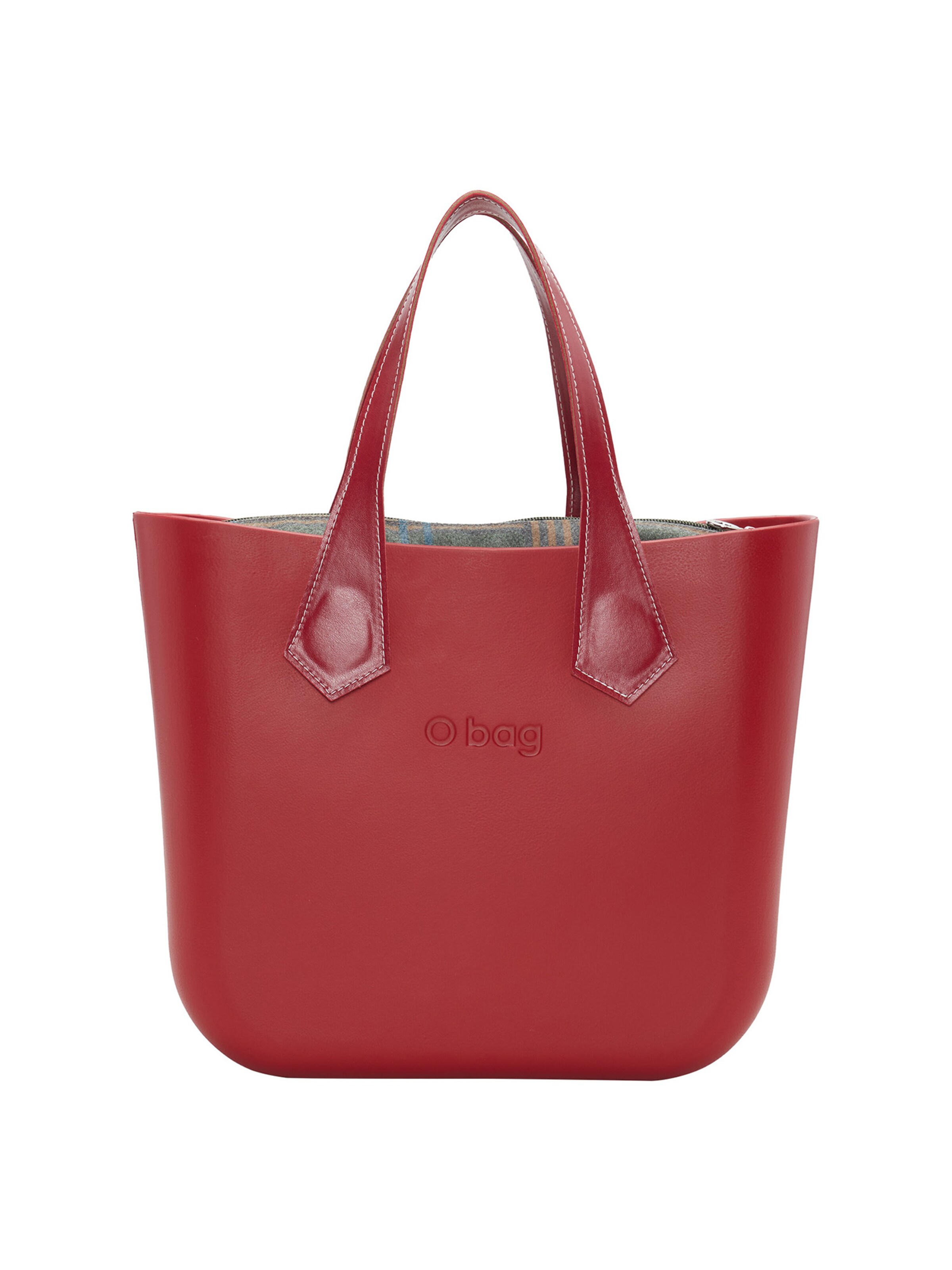 O bag Handbag in Red: front