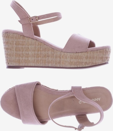 Anna Field Sandals & High-Heeled Sandals in 36 in Pink: front