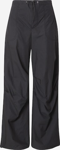 Loosefit Pantalon 'TOGGLE' Cotton On en noir : devant