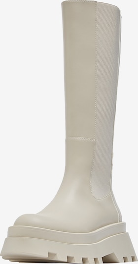 Pull&Bear Bottes en crème, Vue avec produit