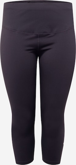 NIKE Sportbroek 'One' in de kleur Zwart / Wit, Productweergave