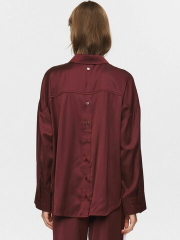 NÜMPH Bluse 'NUSANTINA' i rød