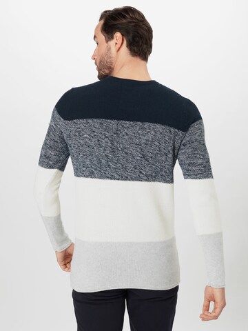 Key Largo - Regular Fit Pullover 'Jogi' em azul