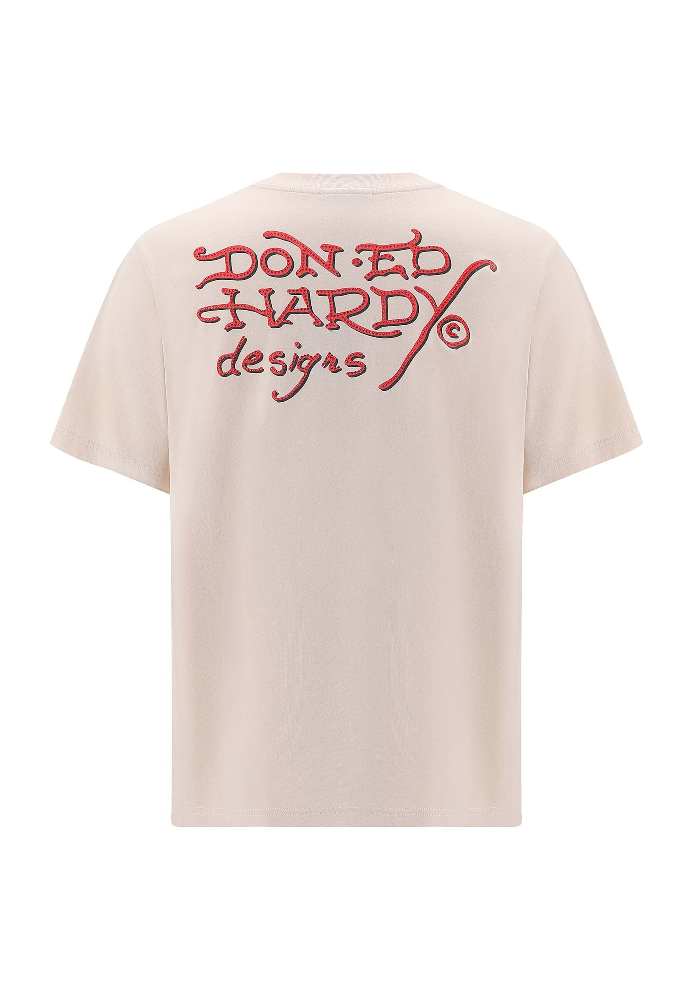 Ed Hardy Póló '97 Eagle' - bézs