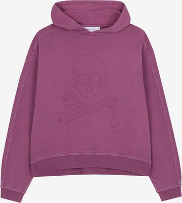 Scalpers Sweatshirt i lila: framsida