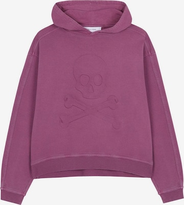 Scalpers Sweatshirt i lila: framsida