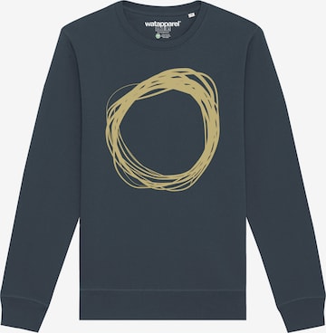 Sweat-shirt ' Kreis ' Watapparel en gris : devant