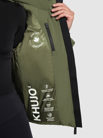 khujo Winter jacket 'Enits Matt' in Green