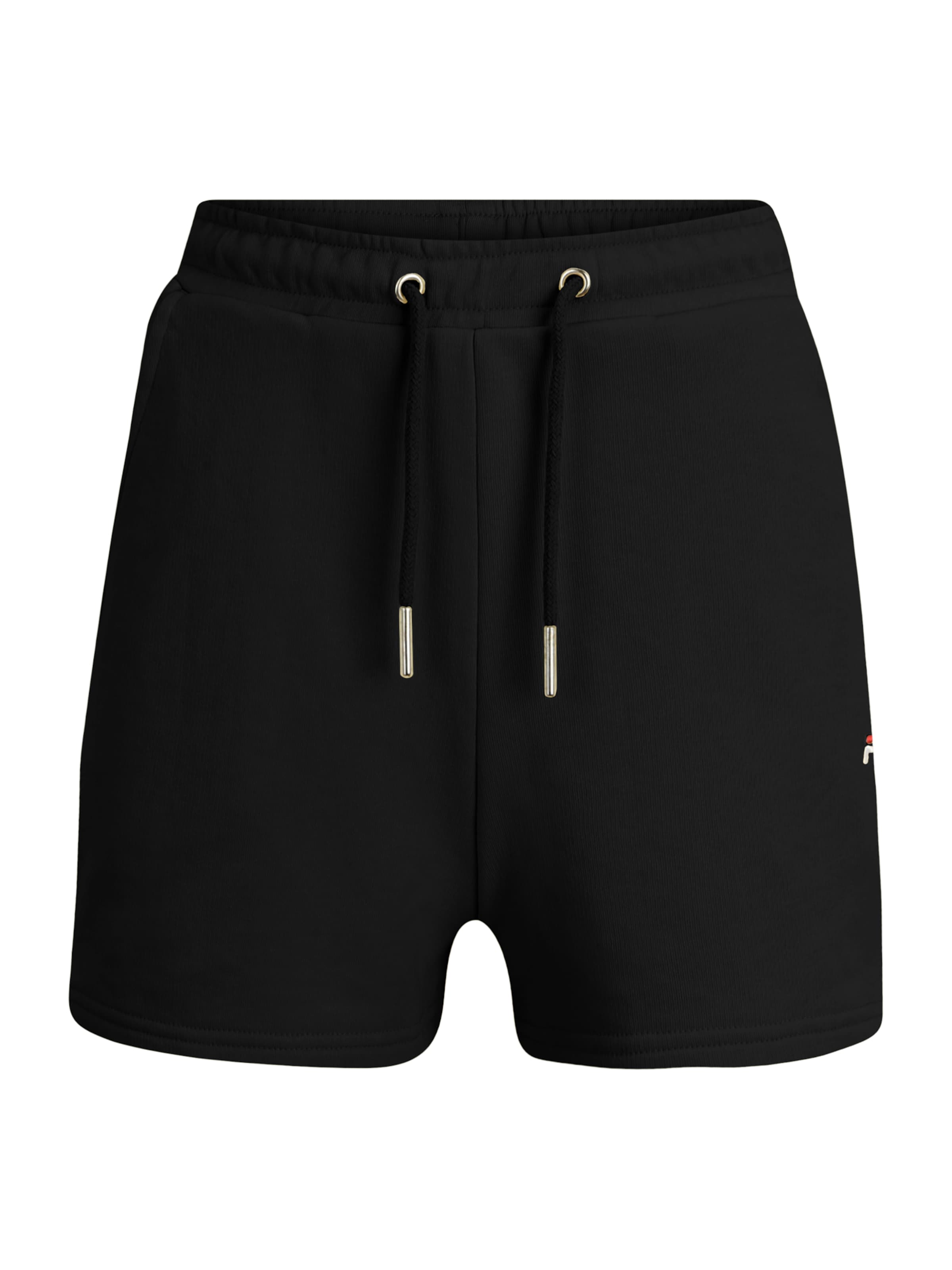 FILA Regular Shorts 'BUCHLOE ' in Schwarz: Vorderseite