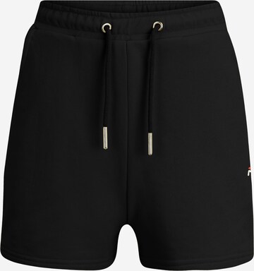 FILA Regular Shorts 'BUCHLOE ' in Schwarz: predná strana