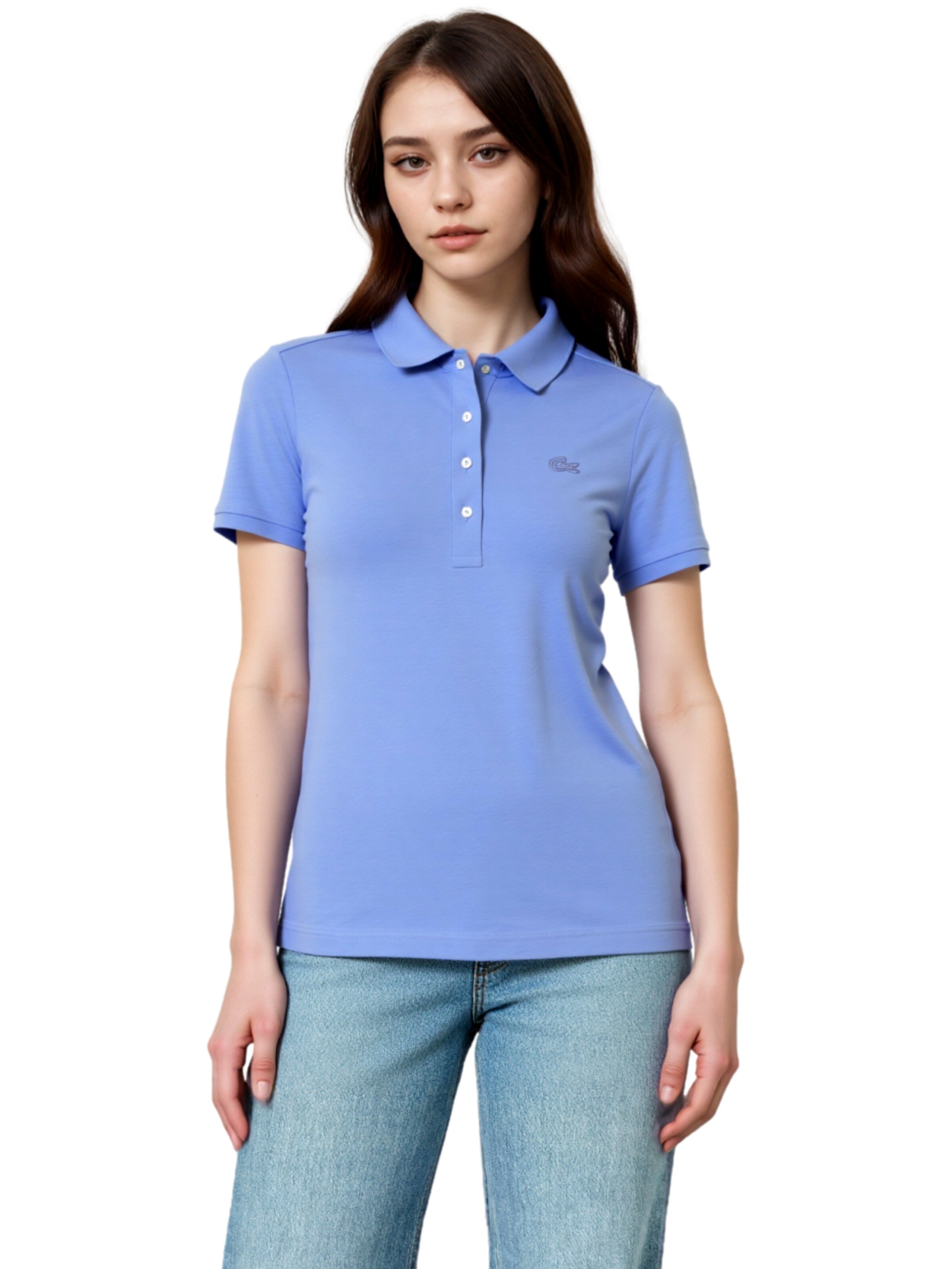 LACOSTE Shirt in Purple: front