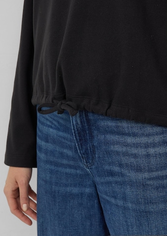 s.Oliver Sweatshirt in Zwart
