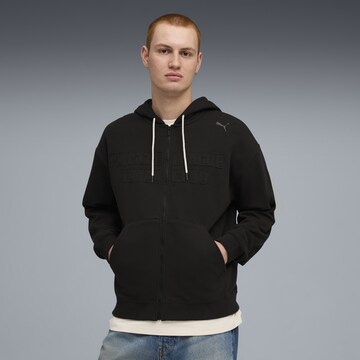 Veste de survêtement 'Puma x Porsche Legacy' PUMA en noir : devant