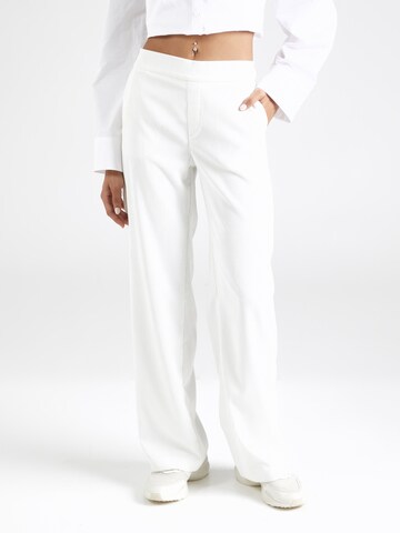 MAC Loose fit Trousers 'Chiara' in White: front