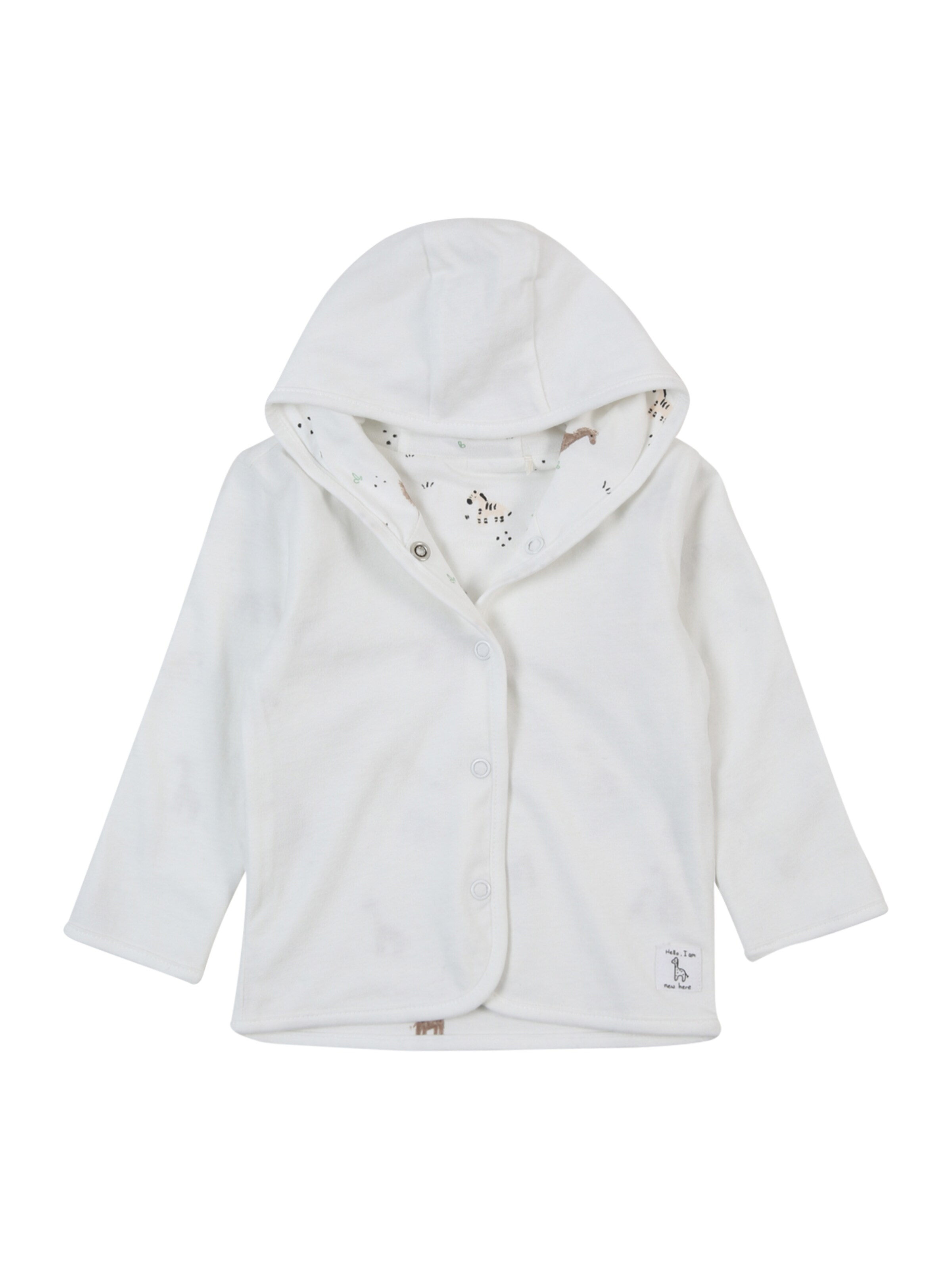 s.Oliver Sweat jacket in White: front