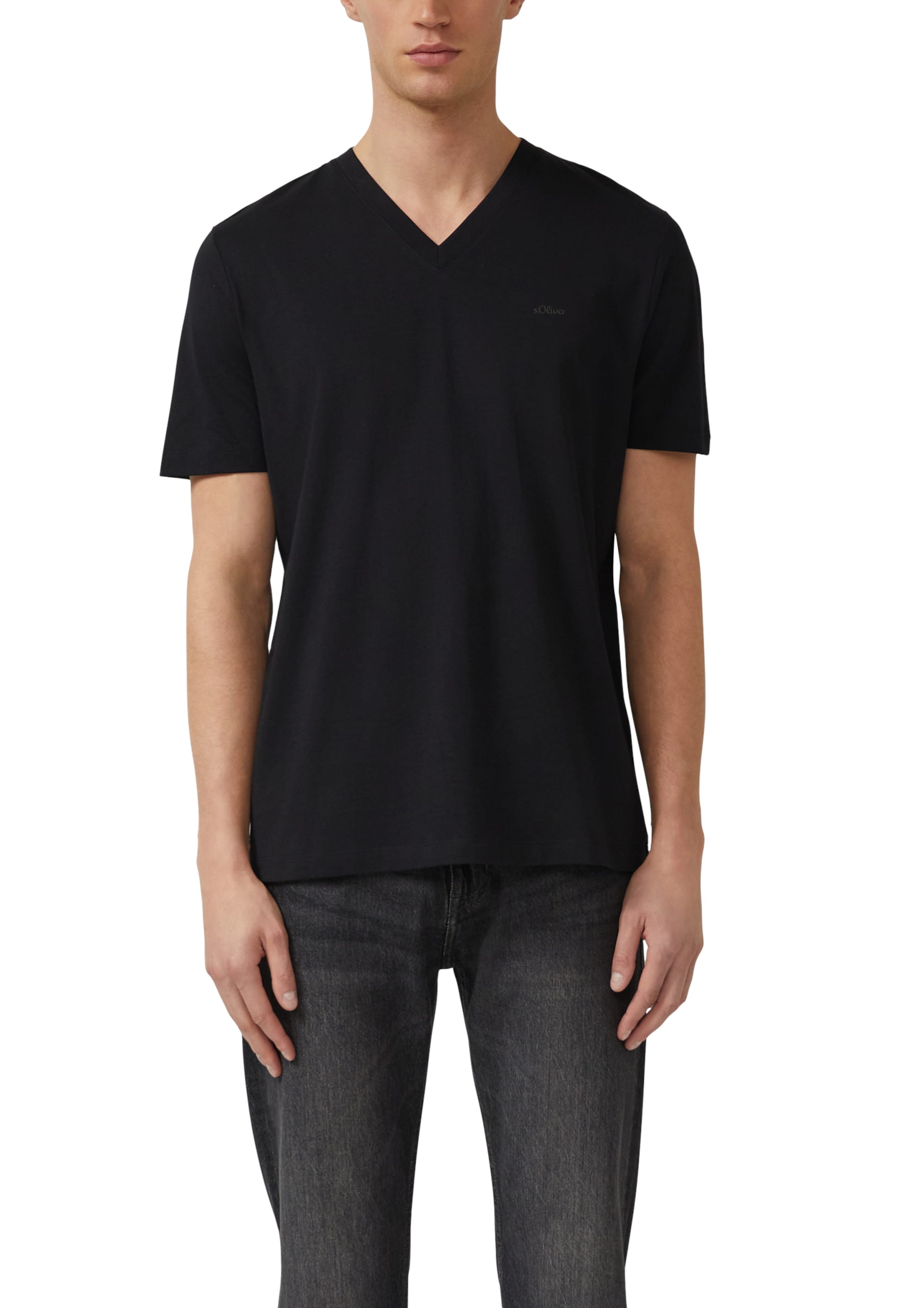 T-Shirt s.Oliver en noir