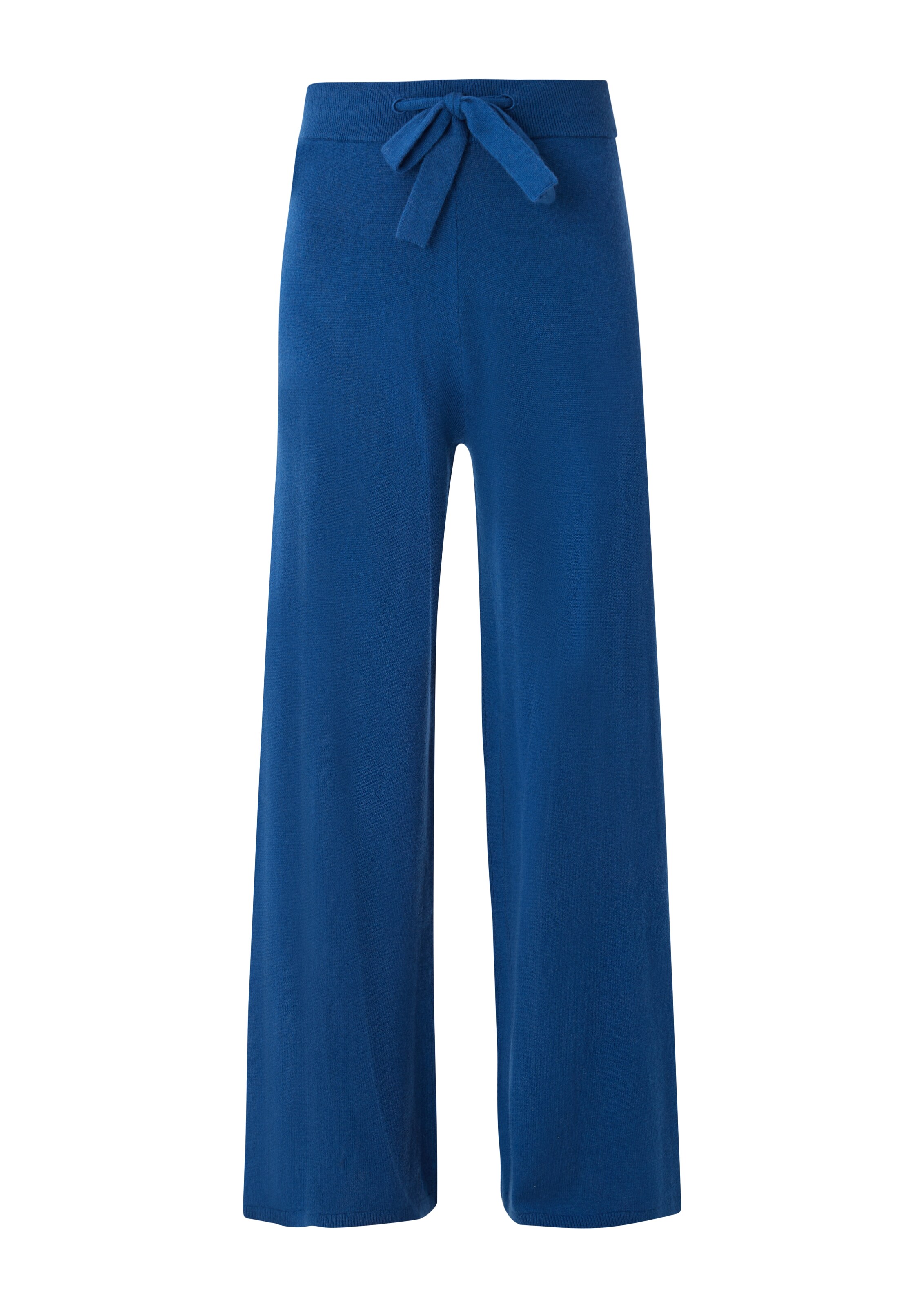 s.Oliver Wide Leg Hose in Blau: Vorderseite