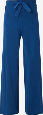 Wide Leg Pantalon s.Oliver en bleu : devant