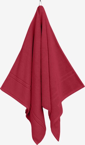 GANT Handdoek in Rood: voorkant