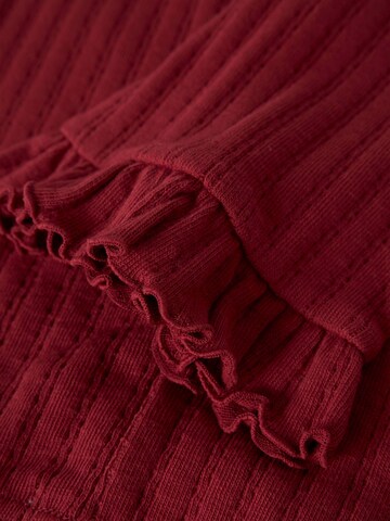 Lil'Atelier Bootcut Leggings in Rood