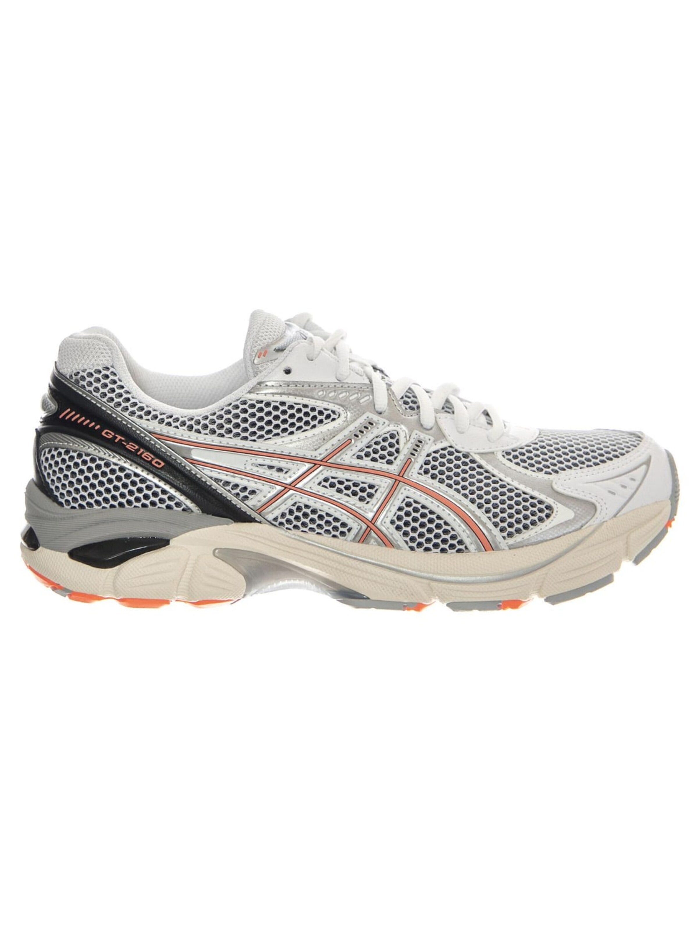 Chaussure de sport à lacets 'GT-2160 White / Sun Coral' ASICS en mélange de couleurs