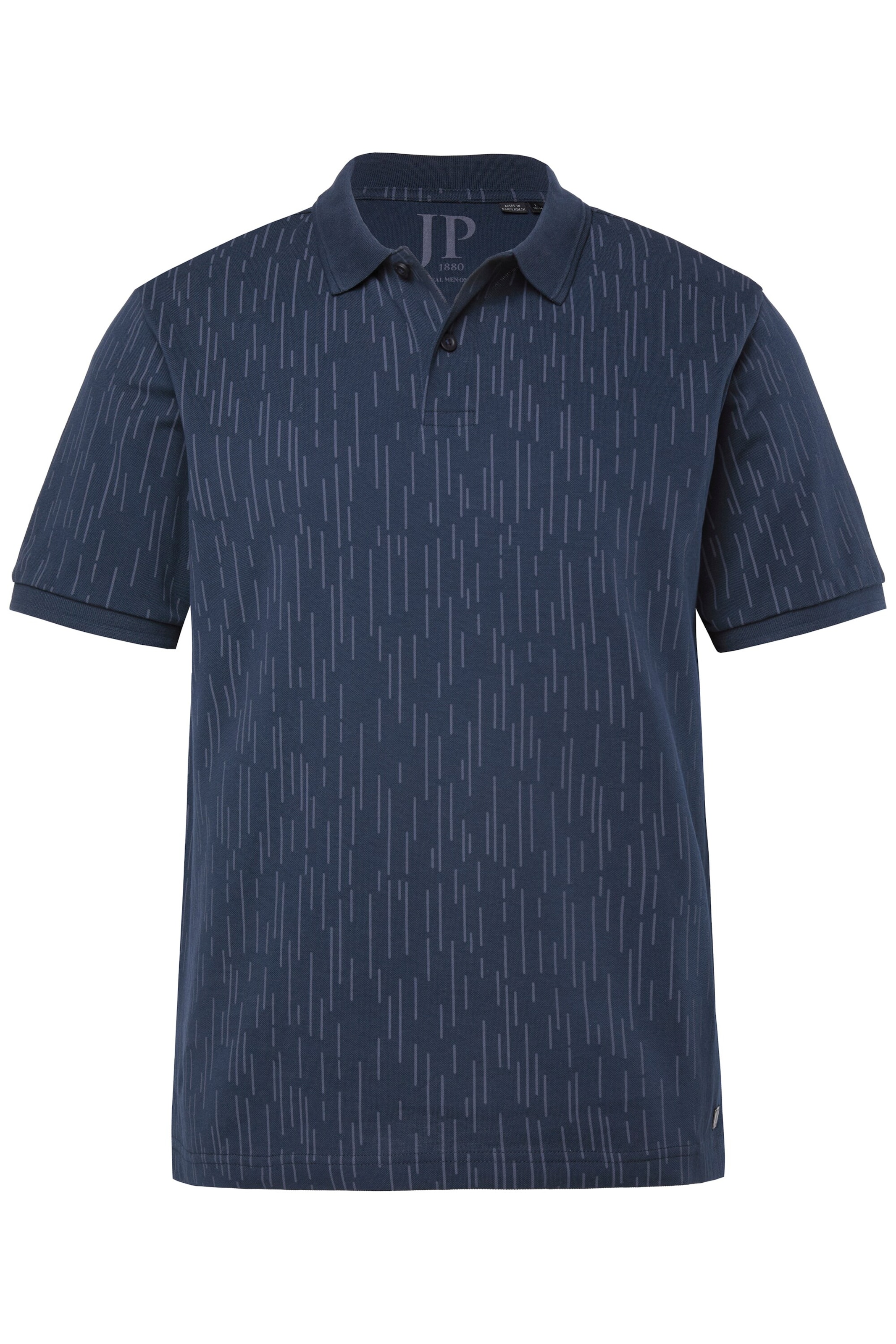 JP1880 Poloshirt in Blau: Vorderseite