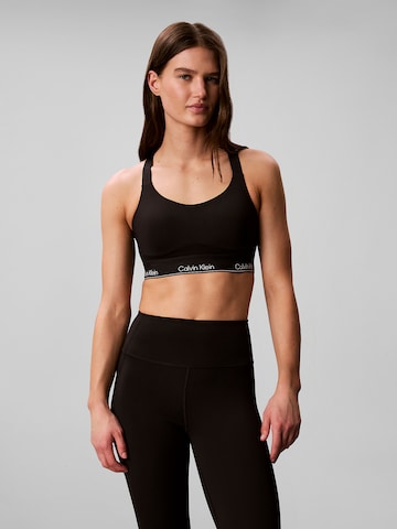 Calvin Klein Sport Sports bra in Black: front