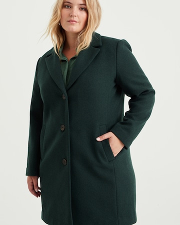 WE Fashion Between-seasons coat in Green