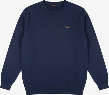Aeronautica Militare Pullover in Blau: Vorderseite