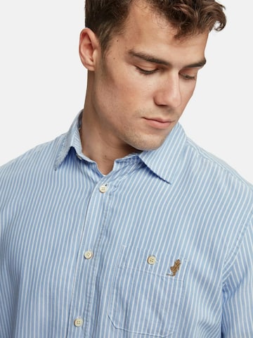 MCS Regular Fit Paita 'Bart' värissä sininen