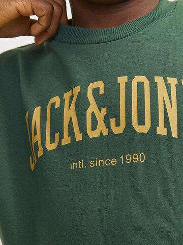 Jack & Jones Junior Collegepaita 'Josh' värissä vihreä