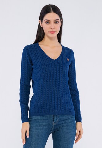 Giorgio di Mare - Pullover 'Manon' em azul: frente