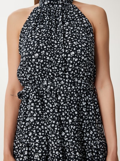 Happiness İstanbul Vestido de verano en negro / blanco, Vista del producto