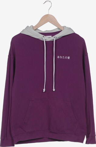 YOURTURN Sweatshirt & Zip-Up Hoodie in XS in Purple: front