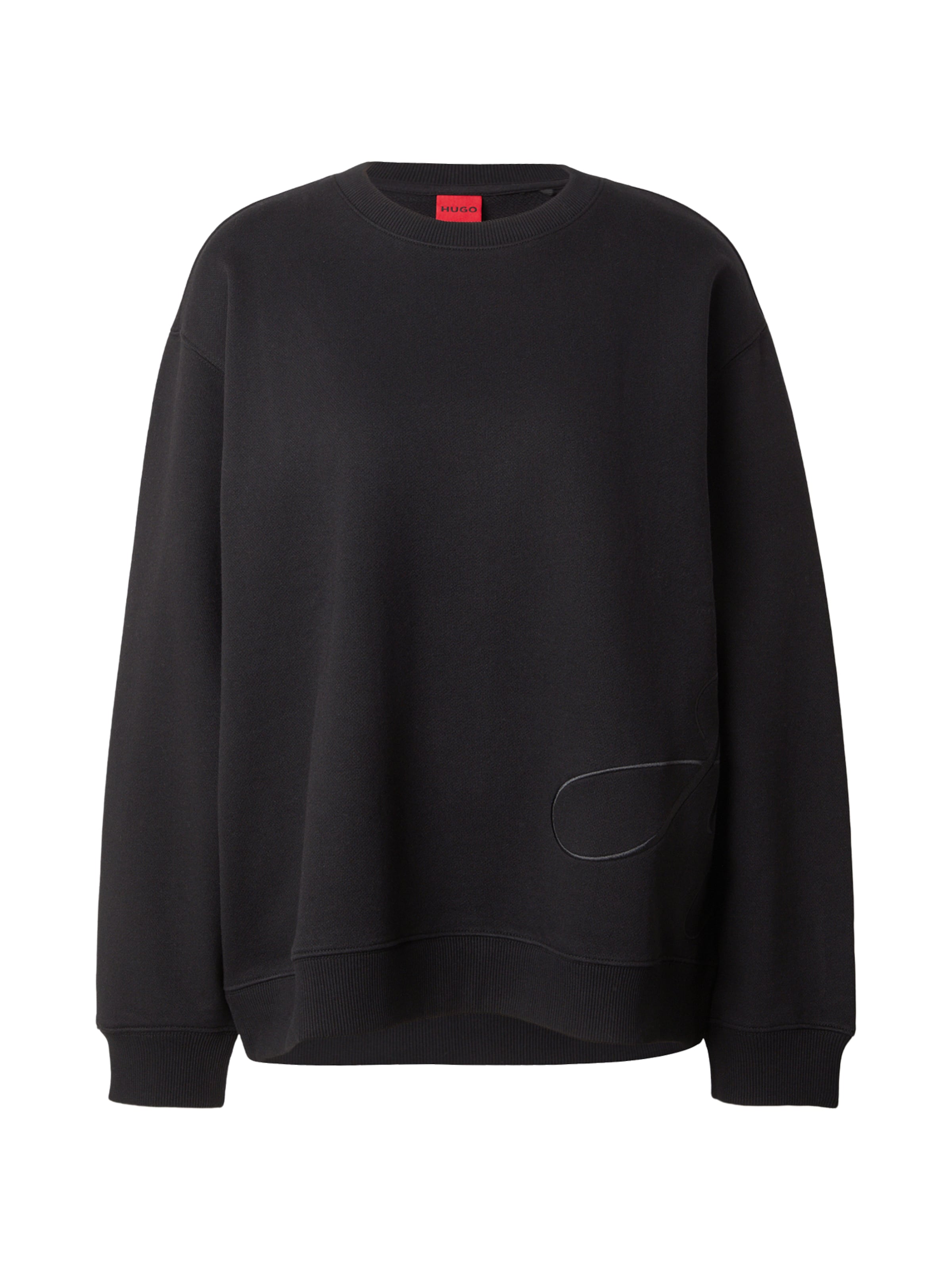 HUGO Sweatshirt i svart: framsida