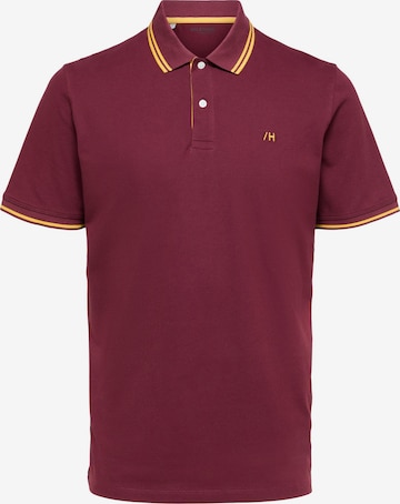 SELECTED HOMME Poloshirt 'Aze' in Rot: predná strana