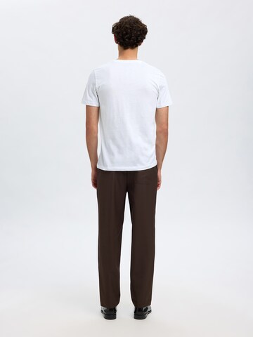 T-Shirt 'SLHCORMAC' SELECTED en noir