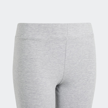 ADIDAS SPORTSWEAR Skinny Sporthose 'ESSENTIAL' in Grau