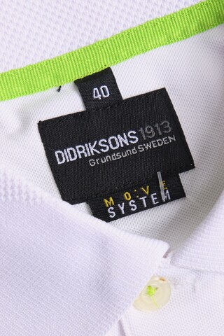 DIDRIKSONS1913 Poloshirt L in Weiß