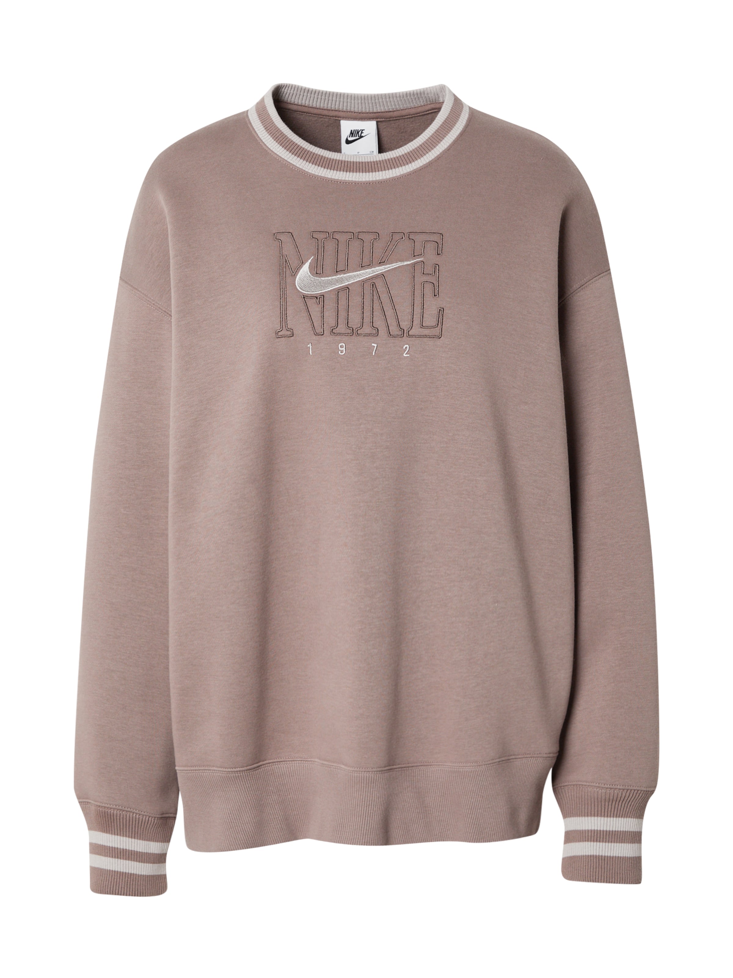 Felpa 'PHNX FLC' di Nike Sportswear in marrone: frontale