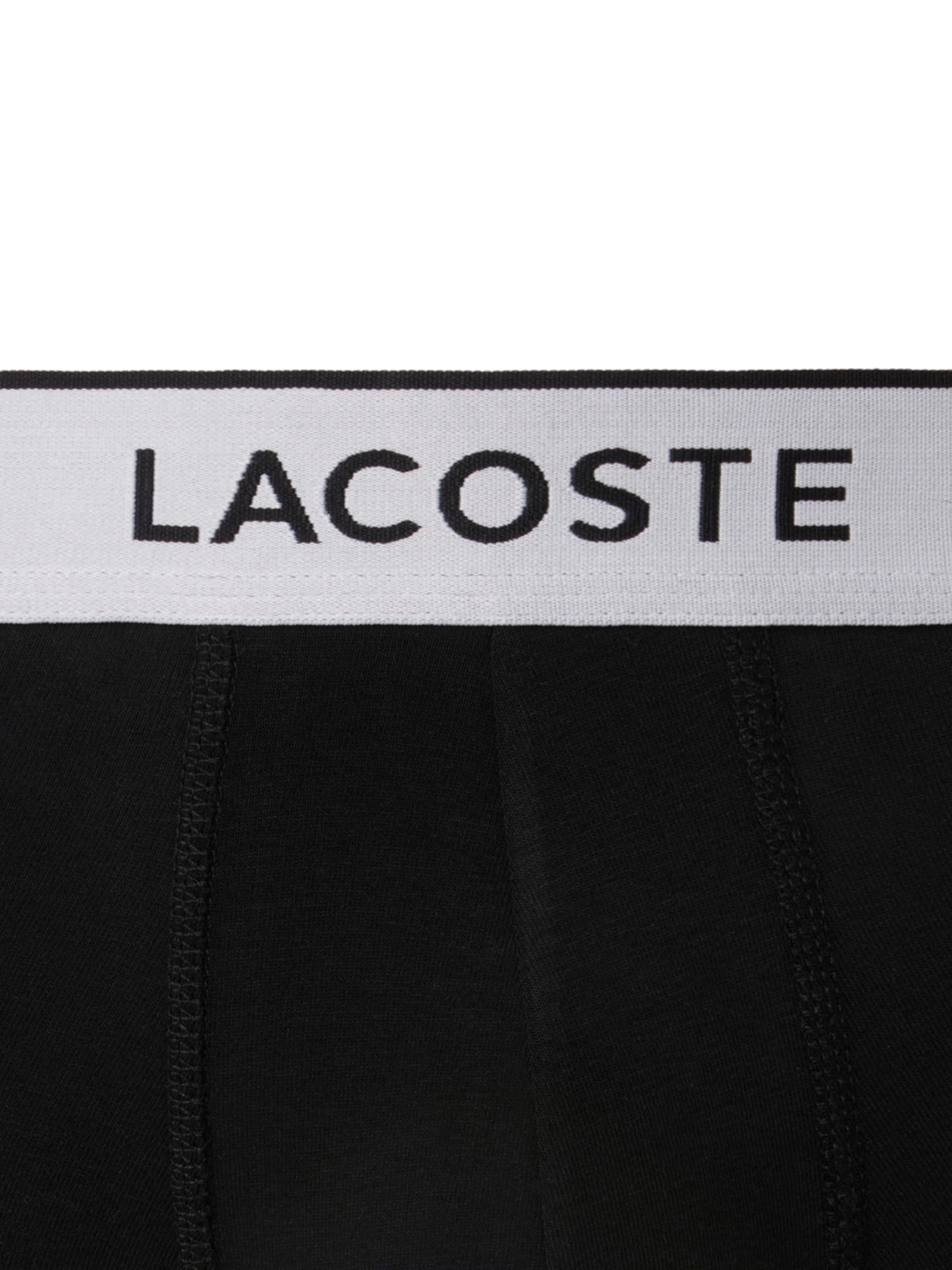 LACOSTE Boxershorts in Schwarz